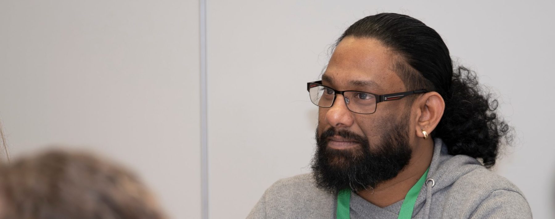 Man with glasses